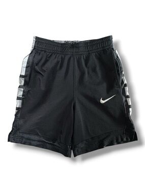 NIKE Dri-Fit Boy’s Black and White Athletic Shorts
